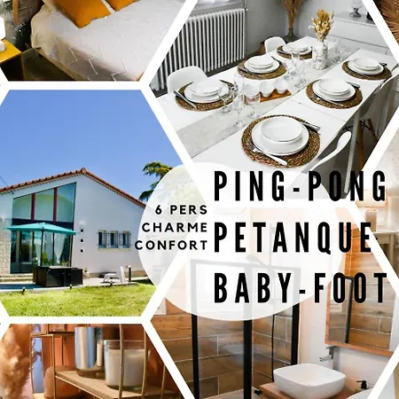 Maison Cosy : Petanque, Baby-foot & Ping-pong !